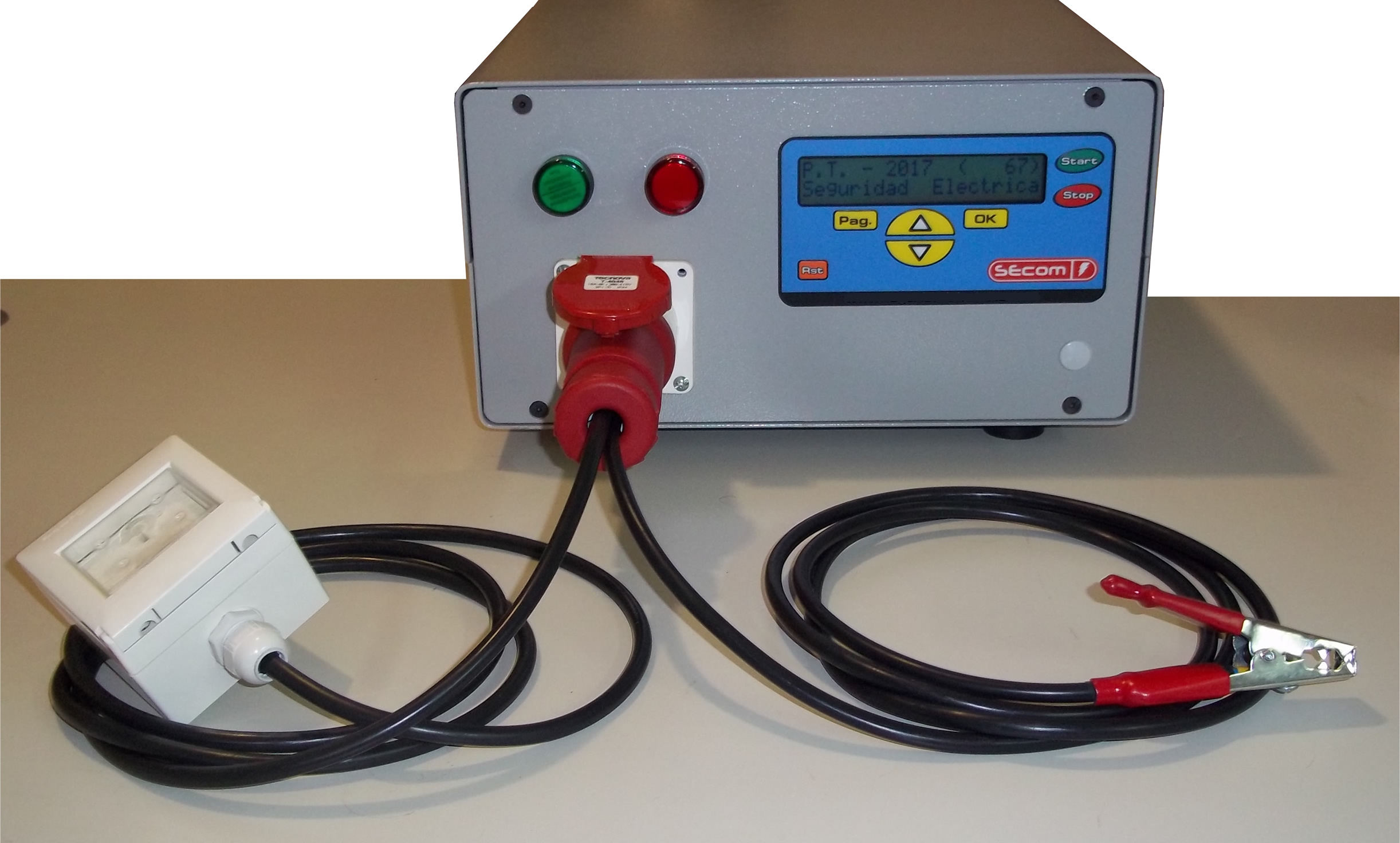 EPT01 Earth Bond Resistance Tester. 12 Vca 30A / IEC 603351